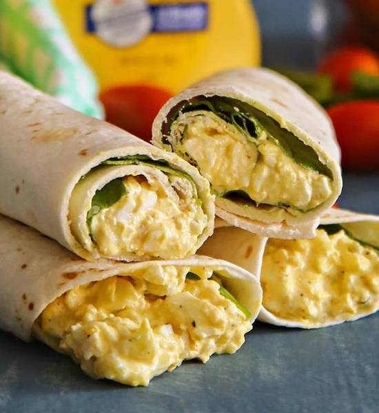 Express Egg Salad Wrap