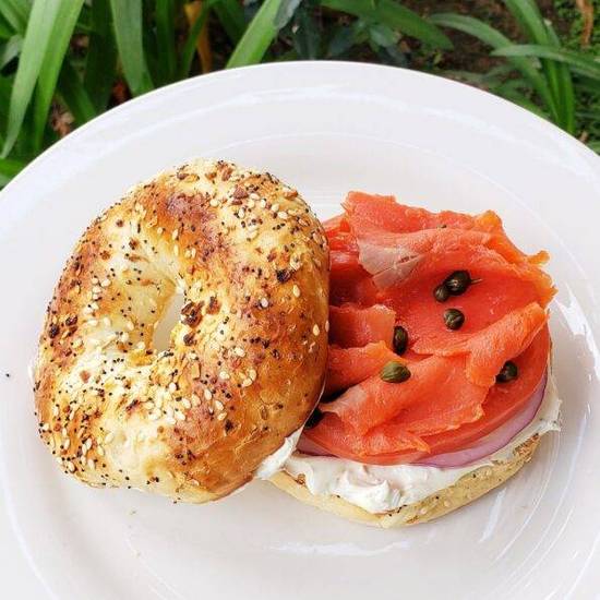 Nova w/ Flavored Cream Cheese Sandwich