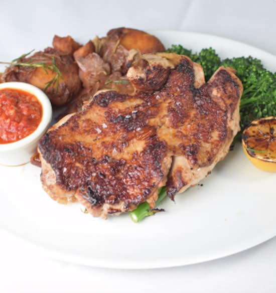 Brick Roasted Half Chicken