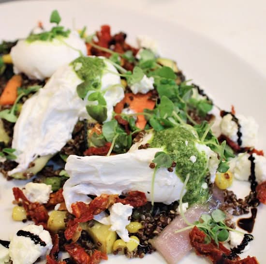 Grilled Vegetable Quinoa Hash
