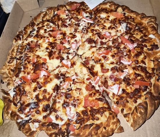 Chicken Bacon Ranch Pizza