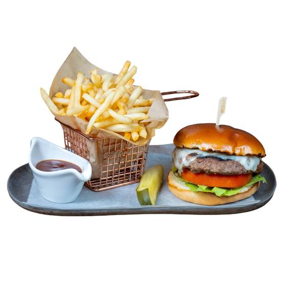 Angus Burger & Side Order