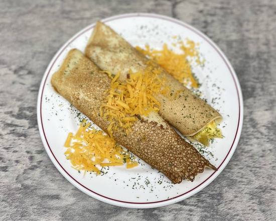 Cheese and Egg Crepes