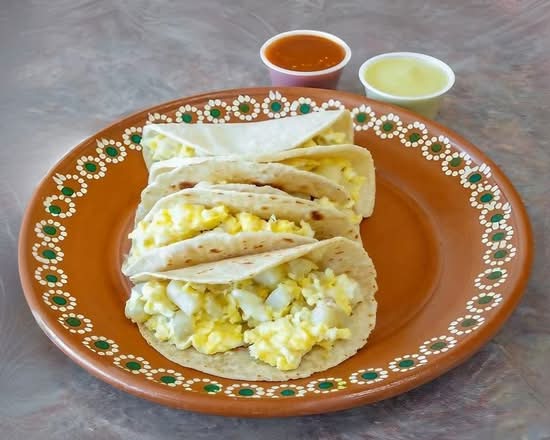 Egg & Potato Taco Breakfast
