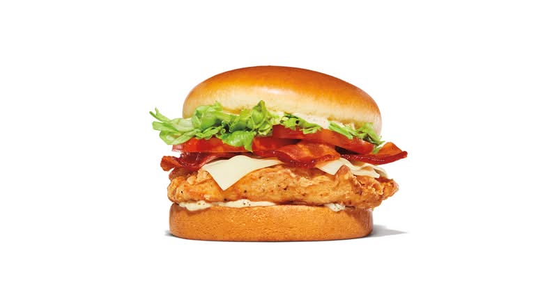 Bacon and Swiss Royal Crispy Chicken