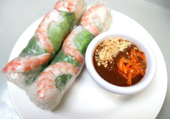 A2. Shrimp Spring Rolls (2)