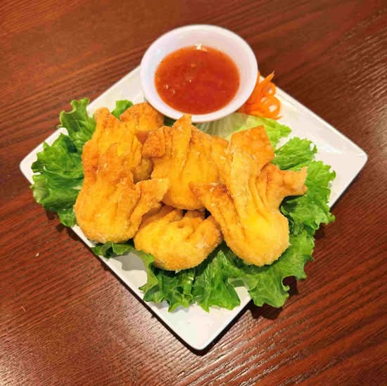 A8. Crab Cheese Puffs (6)