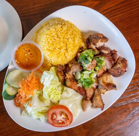 Grilled Chicken Fried Rice.
