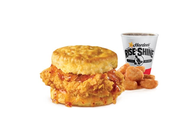 Hot Honey Hand-Breaded Chicken Biscuit Combo