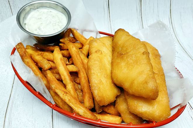 Fried Crispy Cod Fish