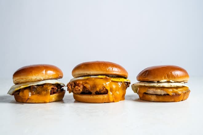 BRIOCHE BREAKFAST SANDWICH