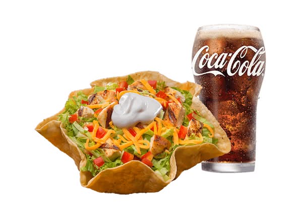 Chicken Taco Salad w/Drink