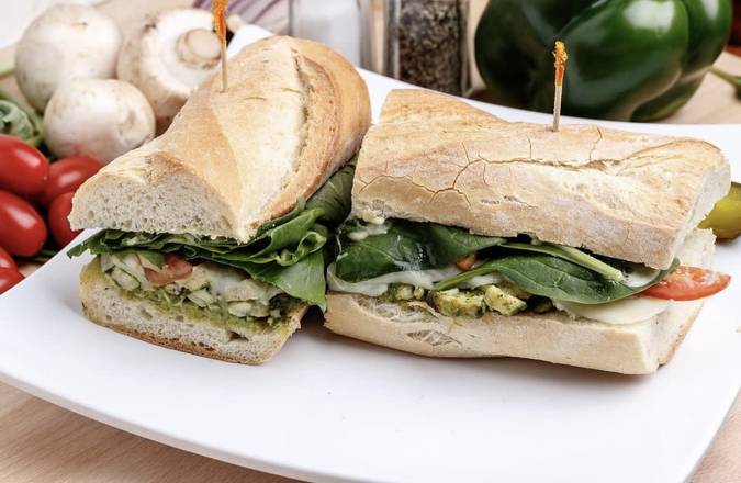 Grilled Chicken Pesto