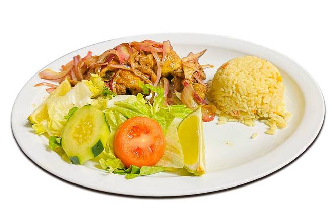 Pollo Encebollado