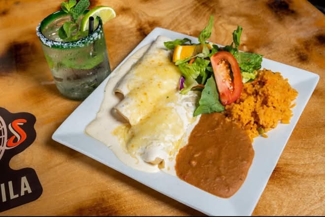 Sour Cream Enchiladas