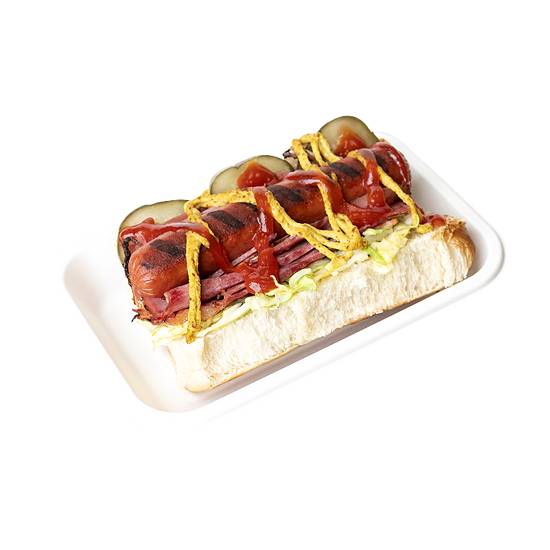 Pastrami Hot Dog