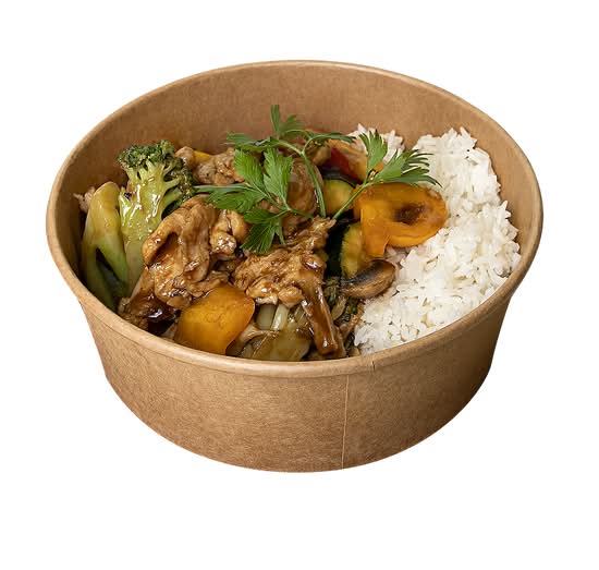 Chicken & Mixed Vegetables- lunch special