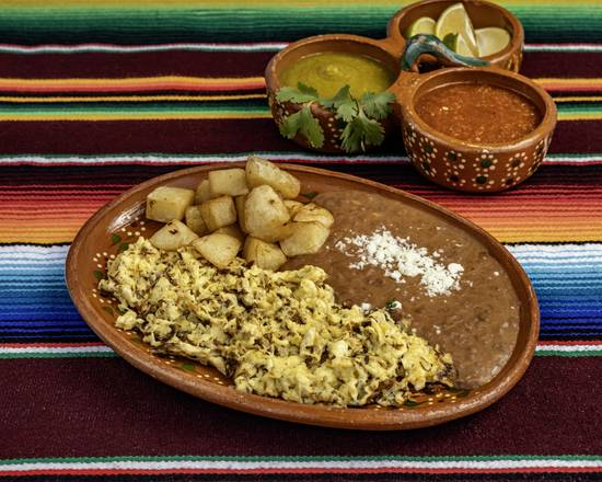 Machacado & Egg Plate