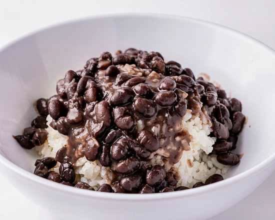 Rice topped / Beans
