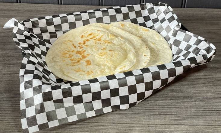 3 Flour Tortillas