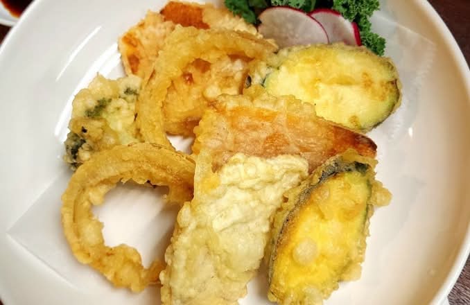 Vegetable Tempura (D) +