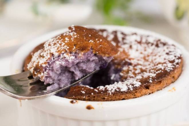Purple Yam Souffle