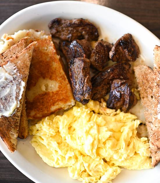 Marinated Steak Tip & Eggs