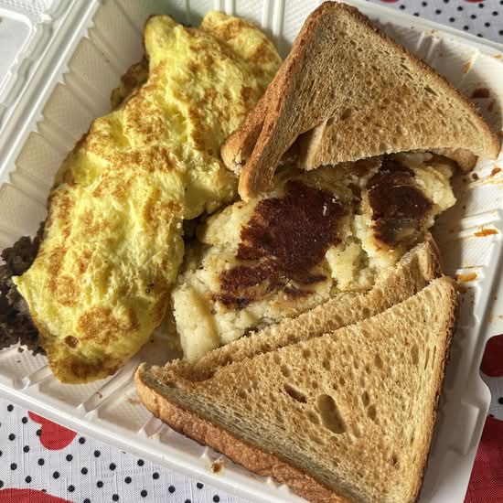 Steak and Cheese Omelet