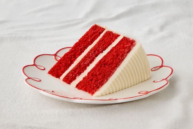 Red Velvet Cake Slice