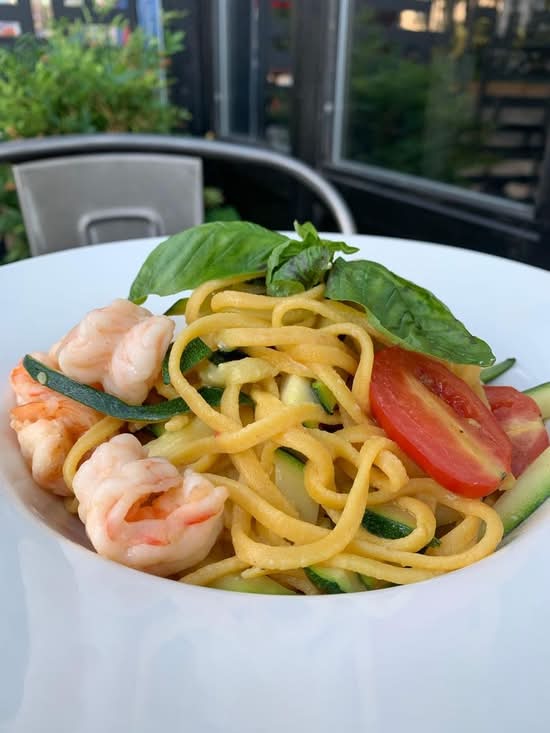 Strangozzi with Shrimp