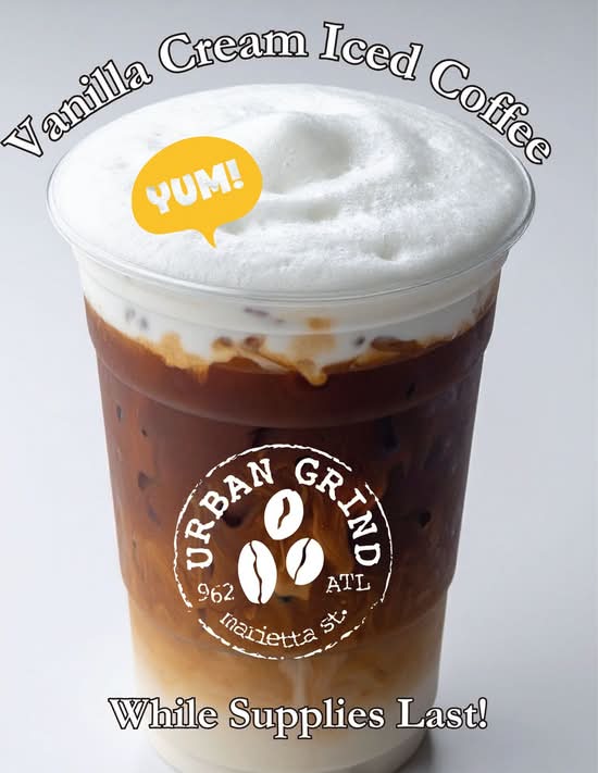 Vanilla Cream Iced Coffee