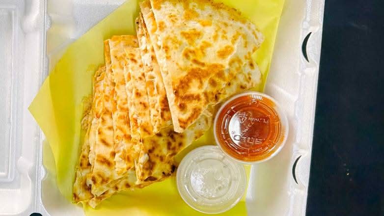 Buffalo Chicken Ranch Quesadilla