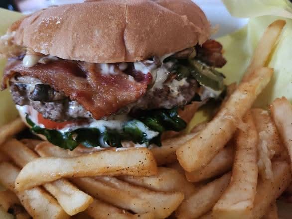 Mushroom Cheeseburger