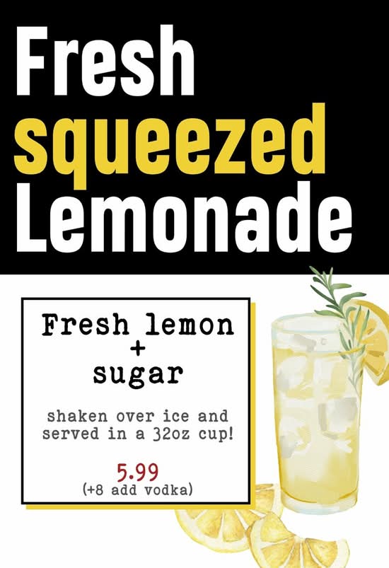 Fresh Lemonade