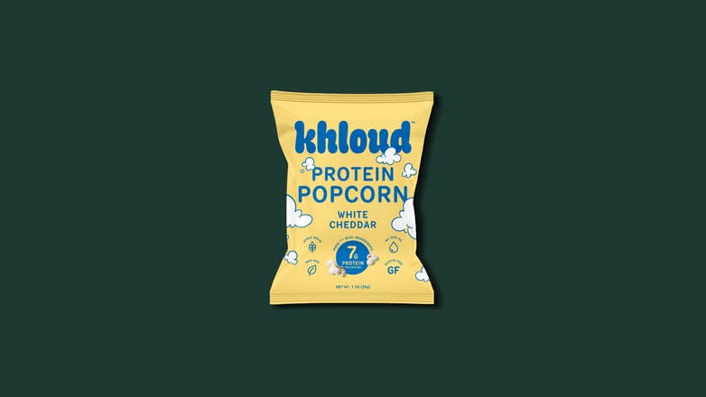 Khloud™ White Cheddar Protein Popcorn