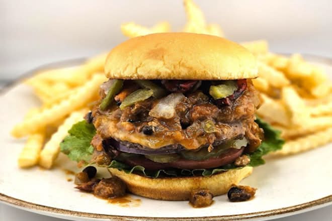 Texas Chili Smash Burger