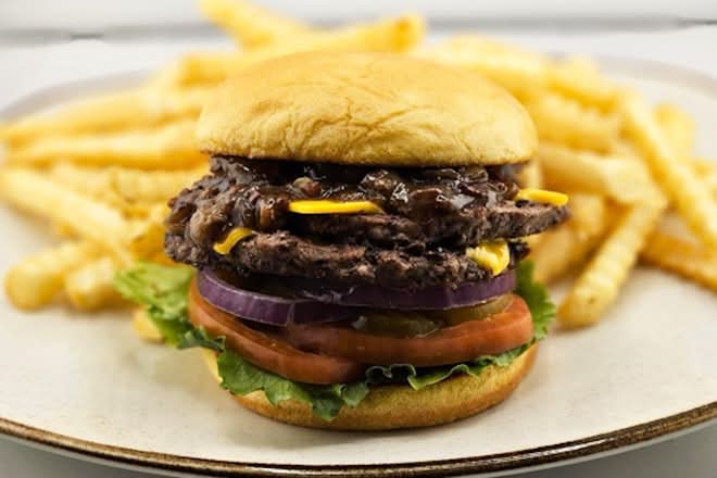 Bacon Jam Smash Burger