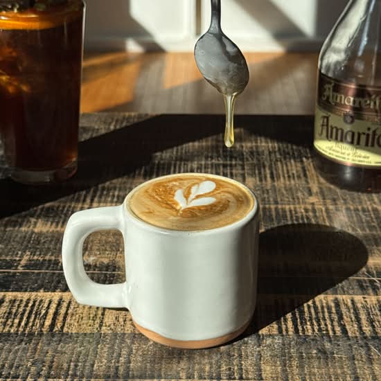 Honey Amaretto Latte