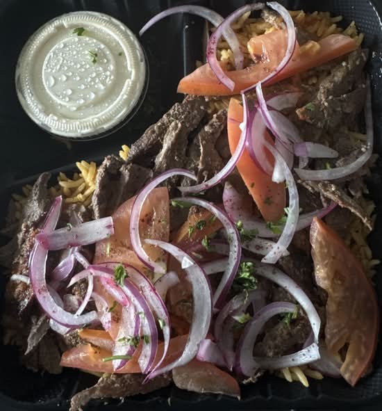Beef Shawarma Plate