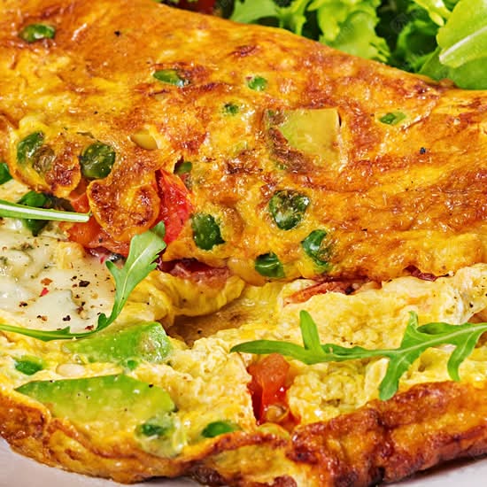 Vegetable Egg Foo Young