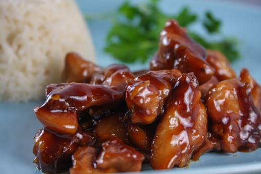 Bourbon chicken