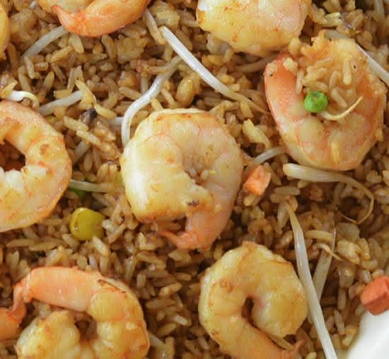 Jumbo Shrimp Fried Rice