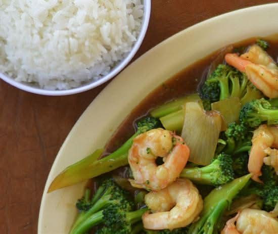Shrimp with Broccoli