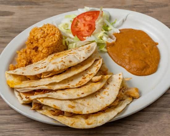 Fajita Quesadilla Plate