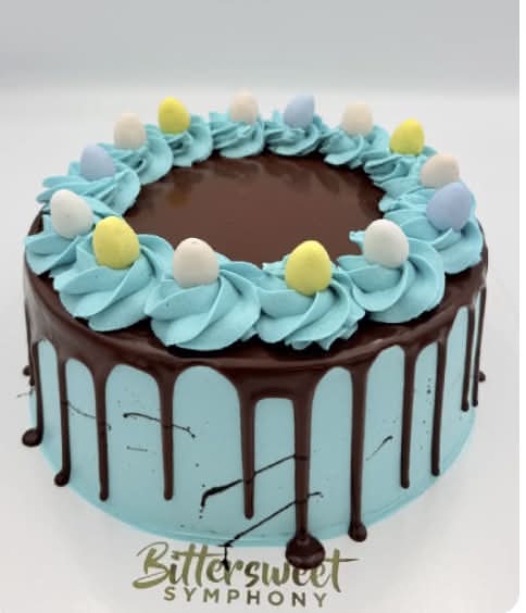 Chocolate Cake with Mini Egg