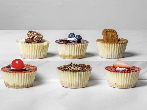 6 Pack Cheesecake Cupcakes