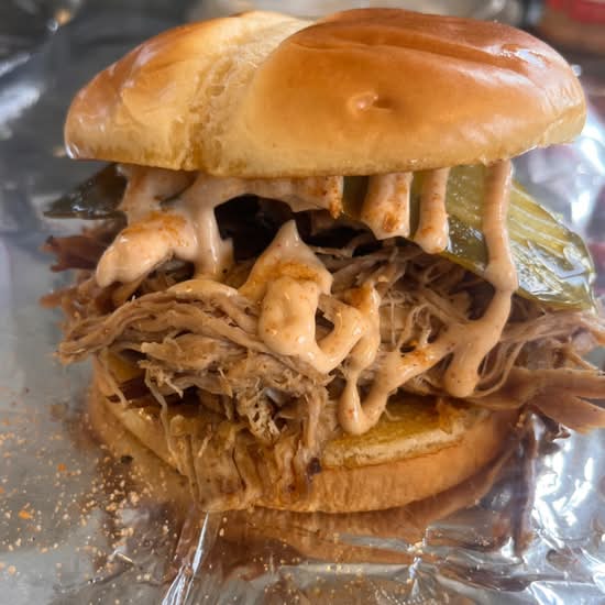 *Pulled Pork Sandwich