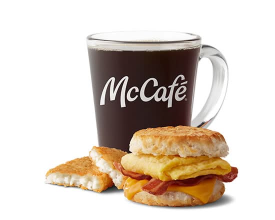 Bacon Egg Cheese Biscuit Meal