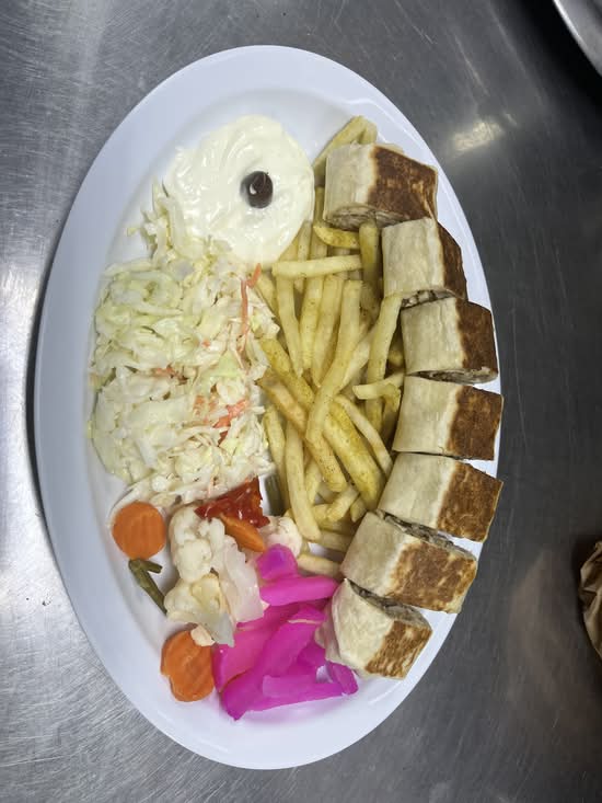 Chicken Shawarma Sandwich Combo