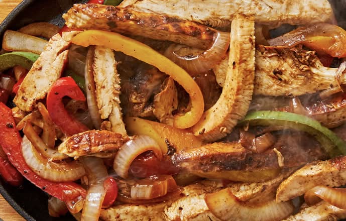 Beef or Chicken Fajitas